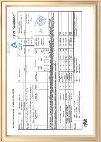 Certificación de la UE